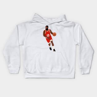 James Harden in Classic Rockets Throwback Uniform Kids Hoodie